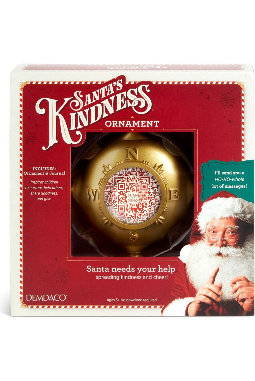 Santa’s Kindness Ornament & Journal - Michelle's aDOORable Creations - Holiday Ornaments