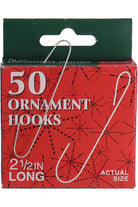 Shop For Silver Ornament Hooks, 50-Piece Box Set J7841