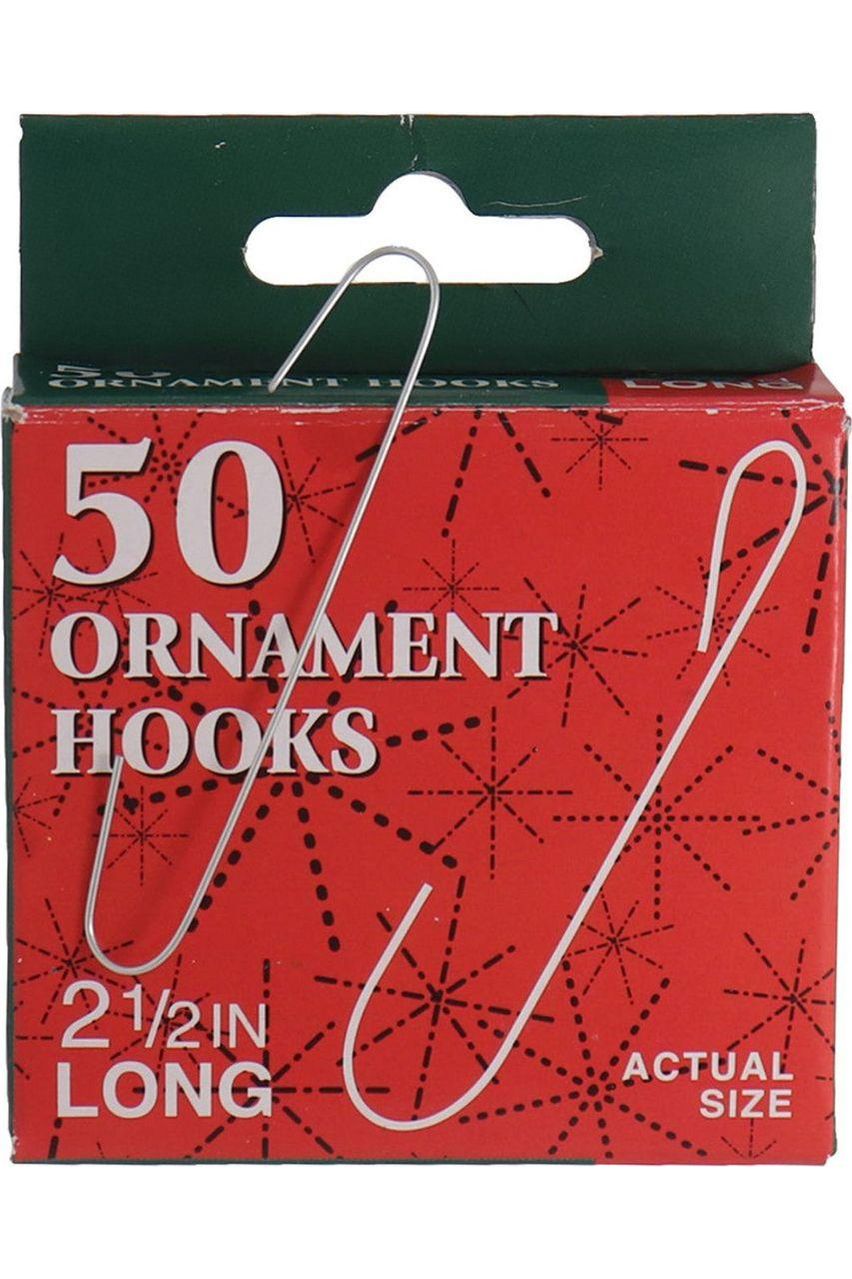 Shop For Silver Ornament Hooks, 50 - Piece Box Set at Michelle's aDOORable Creations