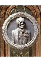 Skeleton White Suit Groom Sign - Wreath Enhancement - Michelle's aDOORable Creations - Signature Signs