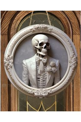 Shop For Skeleton White Suit Groom Sign - Wreath Enhancement