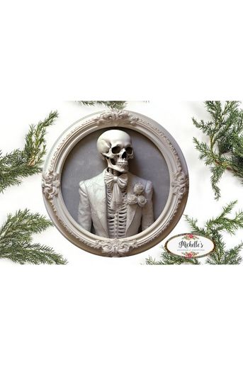 Shop For Skeleton White Suit Groom Sign - Wreath Enhancement