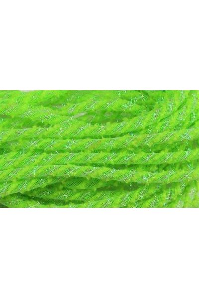 Snowdrift Deco Flex Tubing Ribbon: Iridescent Spring Green (20 Yards) - Michelle's aDOORable Creations - Tubing