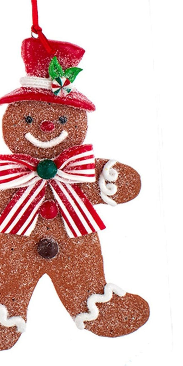 Sugar Sprinkle Festive Gingerbread Cookie Ornament - Michelle's aDOORable Creations - Holiday Ornaments