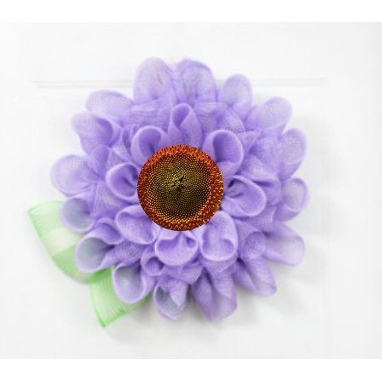 Brown Sunflower Wreath Center