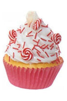 Sweet Cupcake With Candy Ornaments - Michelle's aDOORable Creations - Holiday Ornaments