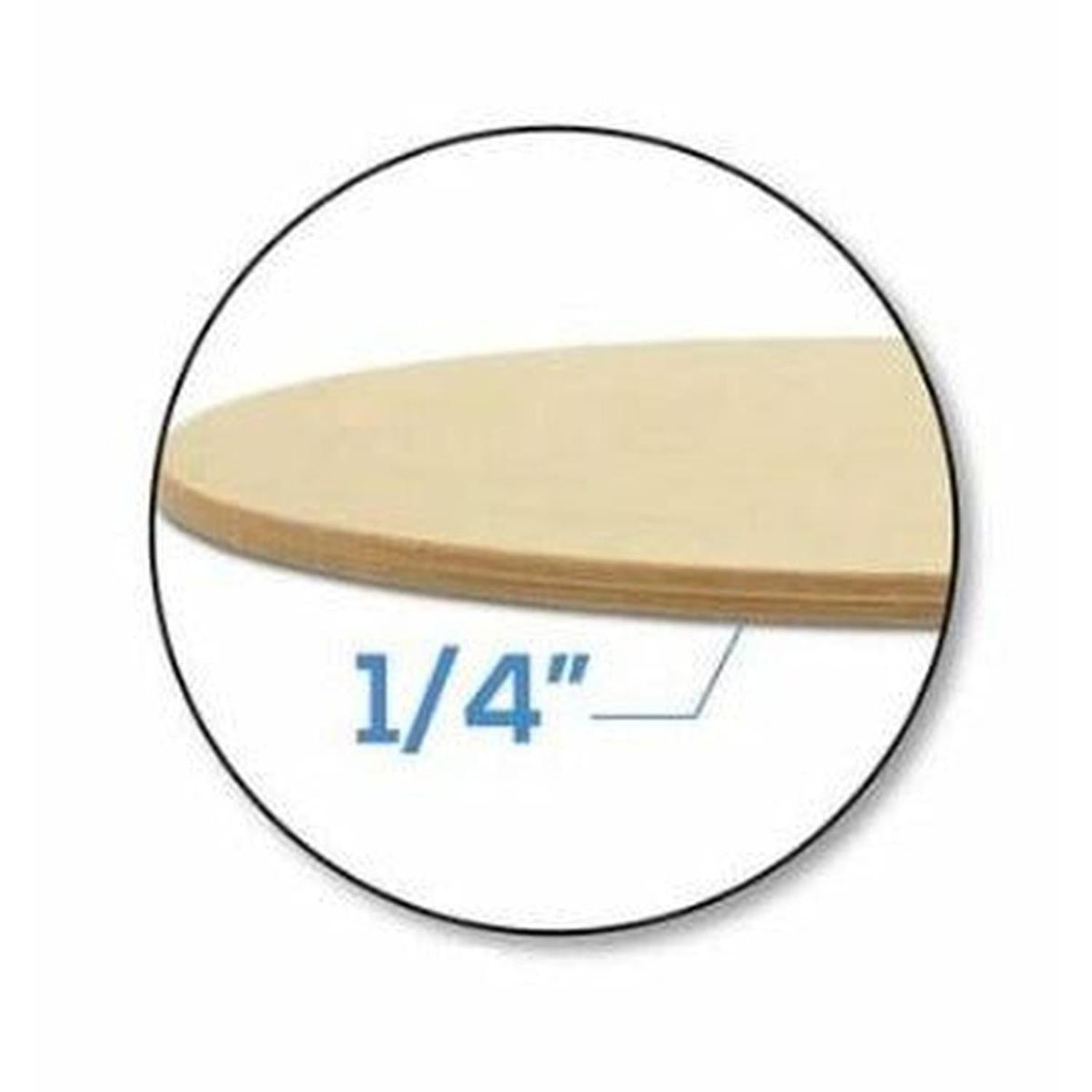 Unfinished Wood Blank Rounds