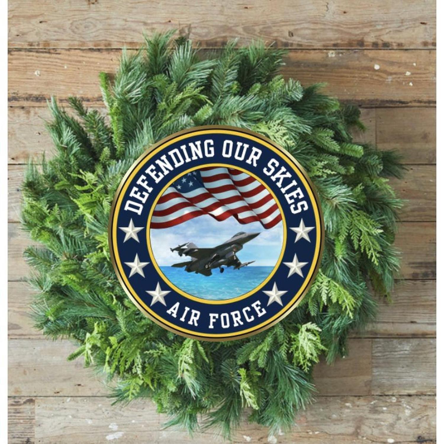 United States Air Force Round Sign