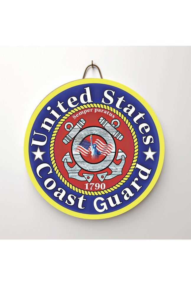 Shop For United States Coast Guard Support Sign - Wreath Enhancement