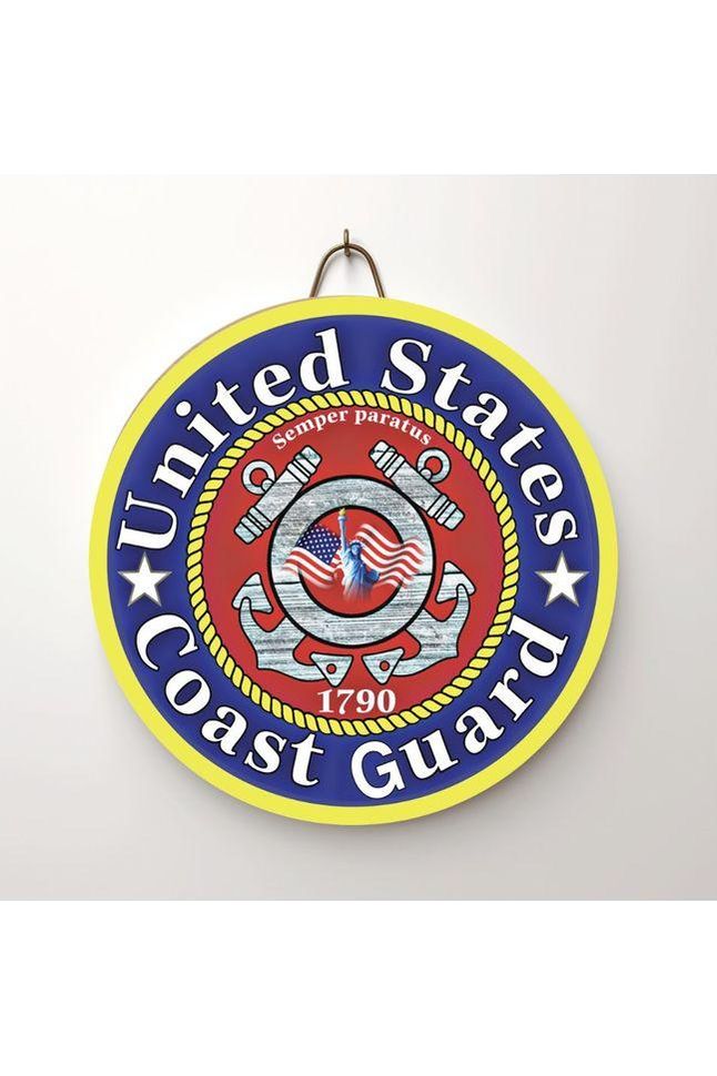 Shop For United States Coast Guard Support Sign at Michelle's aDOORable Creations