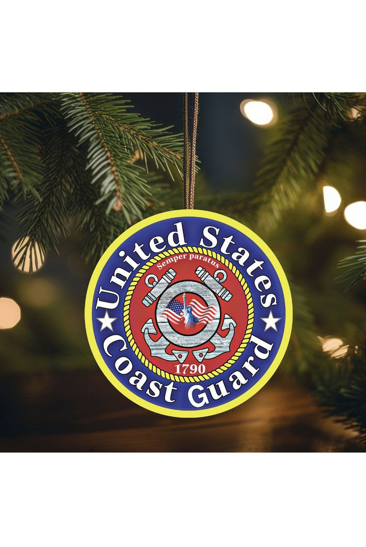United States Coast Guard Support Sign - Wreath Enhancement - Michelle's aDOORable Creations - Signature Signs
