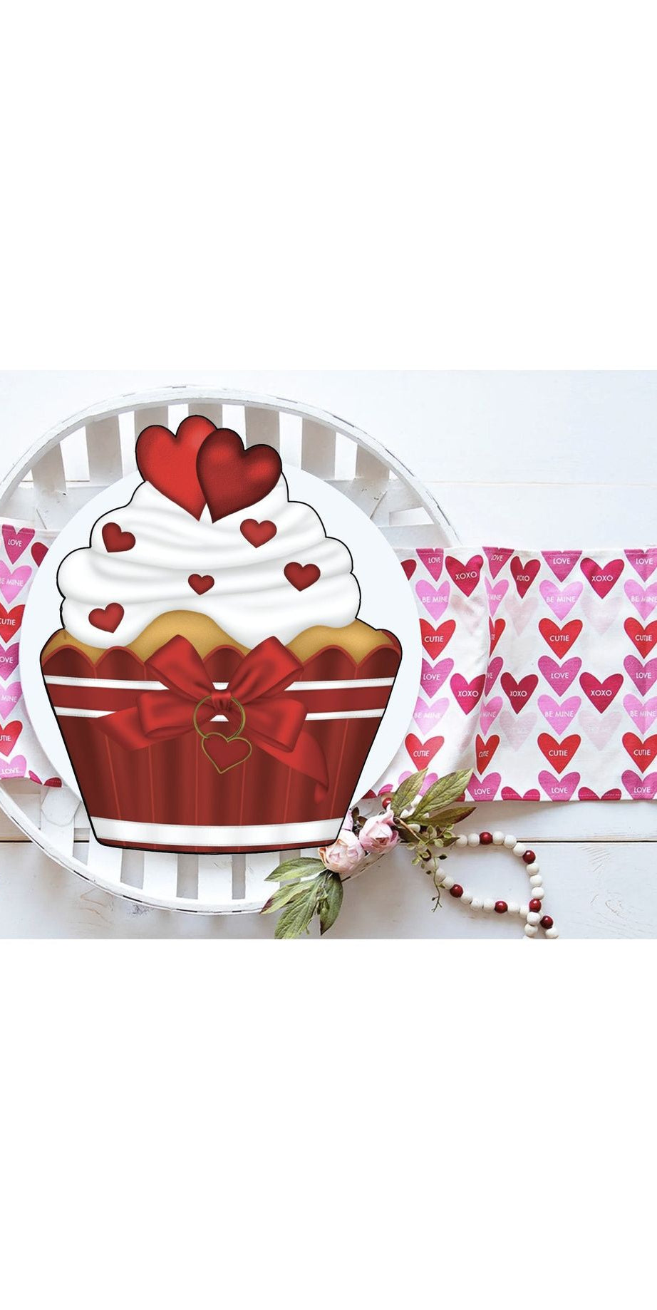 Valentine Sweet Cupcake Sign - Michelle's aDOORable Creations - Signature Signs