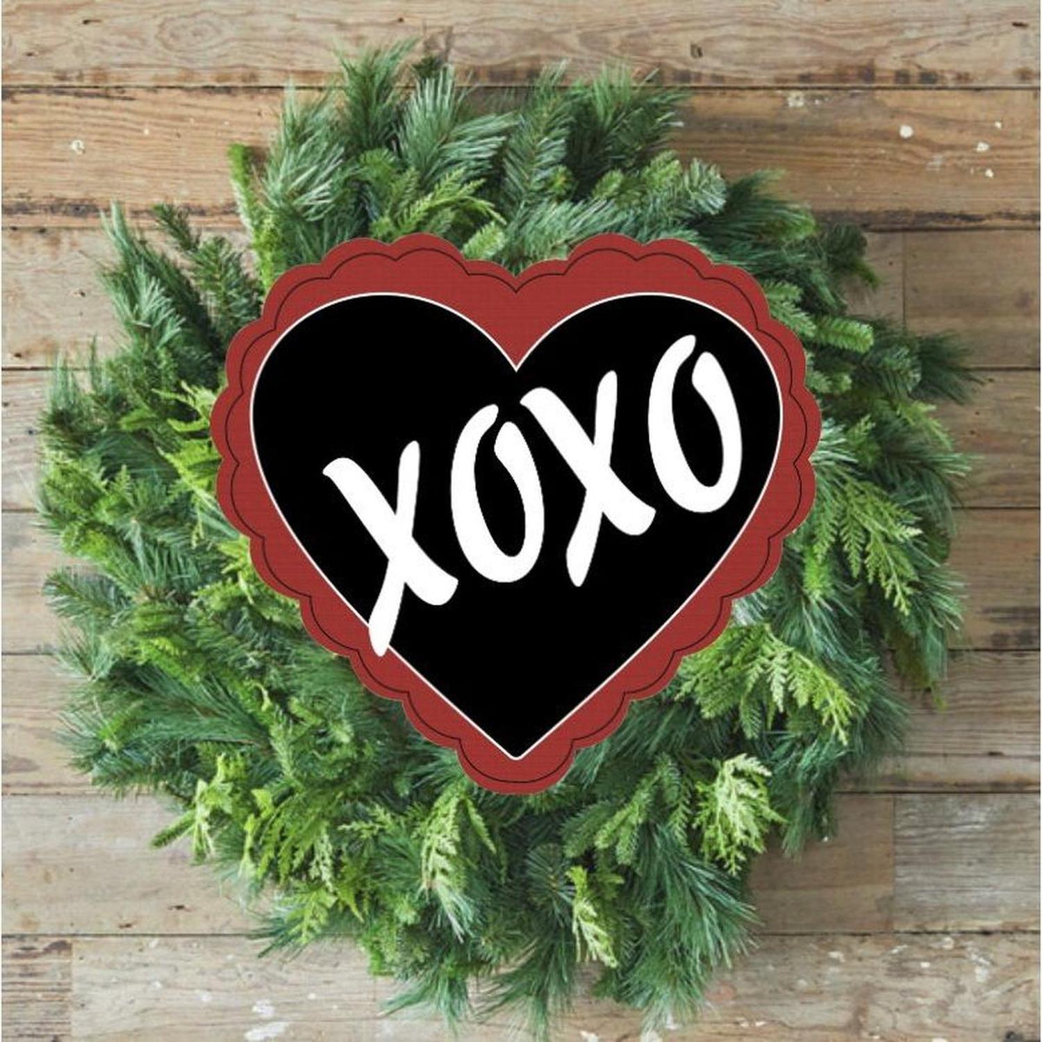Shop For Valentine XoXo Heart Sign at Michelle's aDOORable Creations