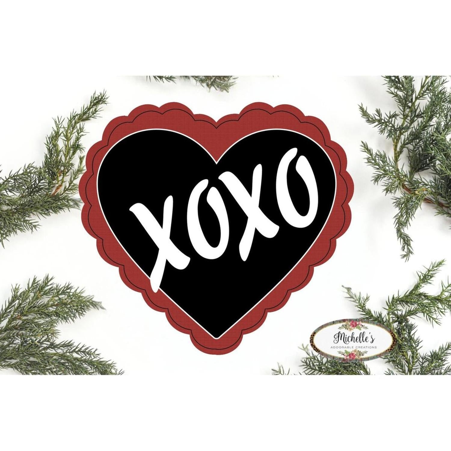 Valentine XoXo Heart Sign