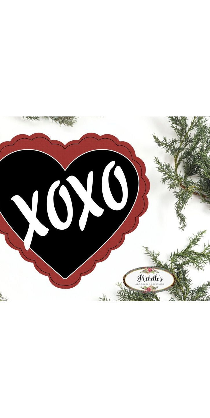 Valentine XoXo Heart Sign - Michelle's aDOORable Creations - Signature Signs