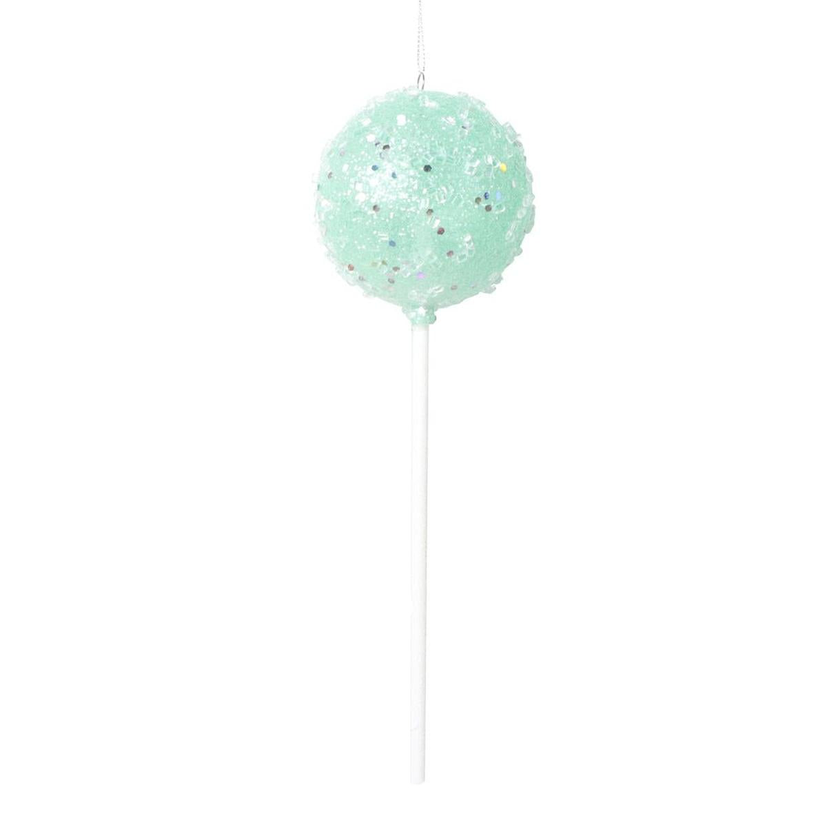 Shop For 10" Green Round Lollipop Ornament (Set of 3) at Michelle's aDOORable Creations