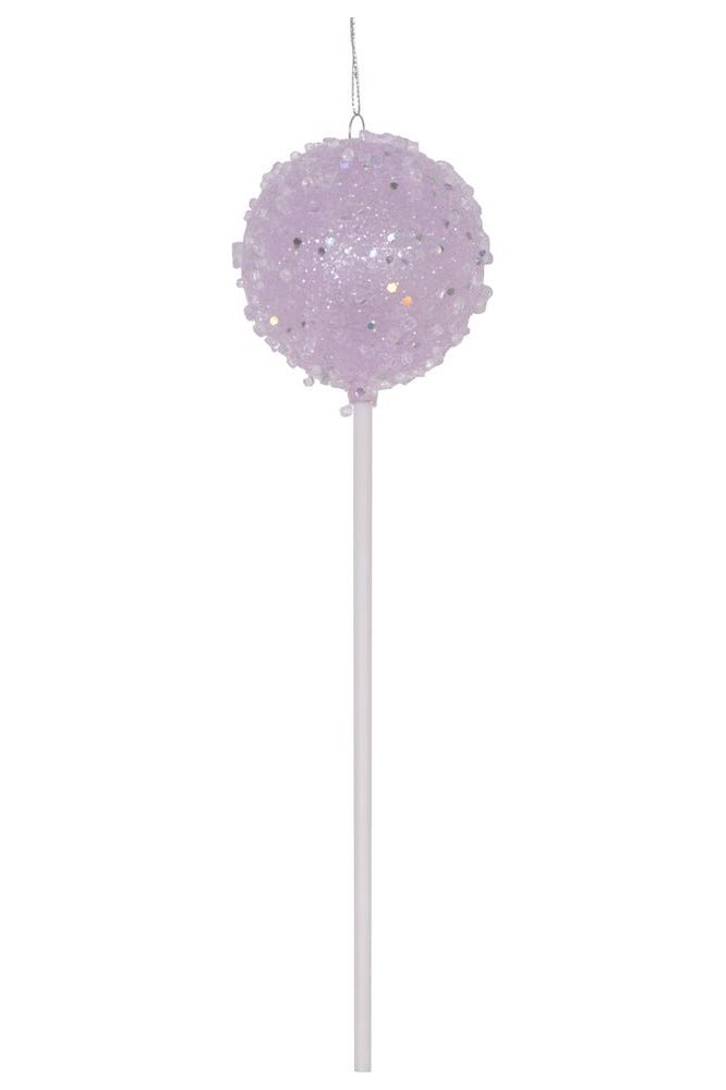 Shop For 10" Purple Round Lollipop Ornament (Set of 3) at Michelle's aDOORable Creations