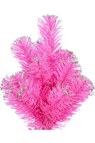 Vickerman 2' Pink Tinsel Artificial Christmas Tree, Unlit - Michelle's aDOORable Creations - Christmas Tree