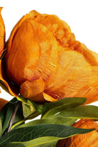 Vickerman 23" Contemporary Fabric Artificial Peony Spray in Coffee - Michelle's aDOORable Creations - Sprays and Picks