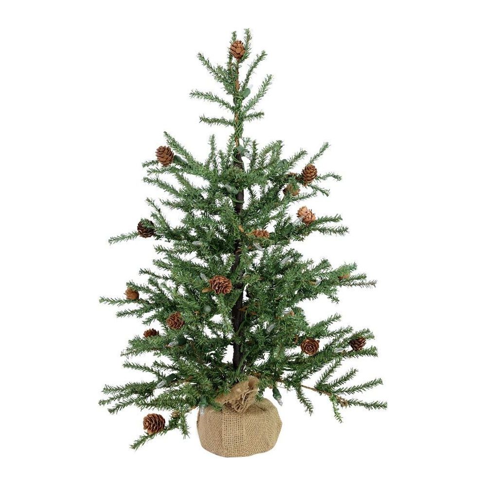 Shop For Vickerman 24" Carmel Pine Tabletop Christmas Tree, Unlit at Michelle's aDOORable Creations