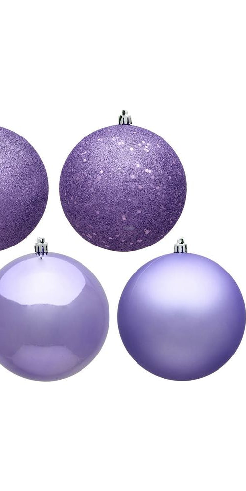 Vickerman 2.4" Lavender Assortment Ornament Balls (24 pack) - Michelle's aDOORable Creations - Holiday Ornaments