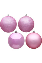 Shop For Pink Christmas Ball Ornament Assortment (Set of 20) at Michelle's aDOORable Creations