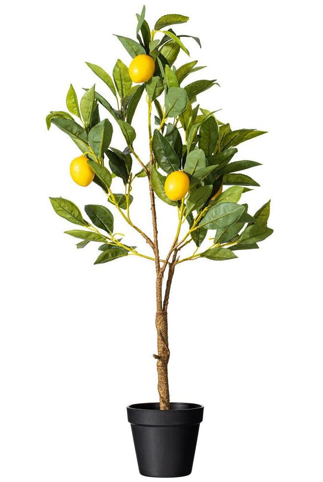 Vickerman 28" Artificial Potted Lemon Tree - Michelle's aDOORable Creations - Sprays and Picks
