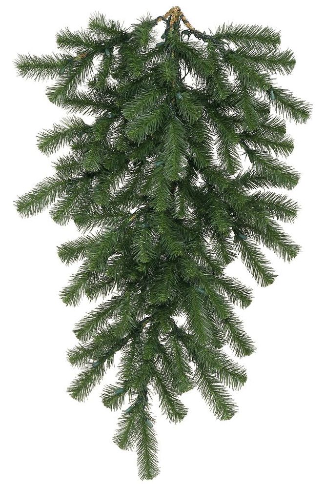 Vickerman 32" Douglas Fir Artificial Christmas Teardrop, Unlit - Michelle's aDOORable Creations - Work Wreath Form
