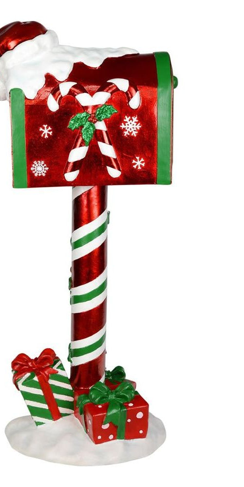 Vickerman 36" Letters To Santa Red Mailbox Sign - Michelle's aDOORable Creations - Christmas Decor