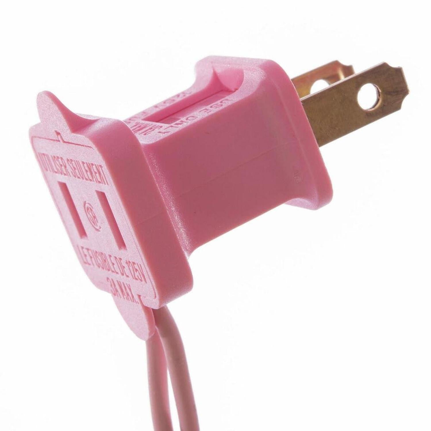 Vickerman 36" Plastic Fir LED Light Christmas Tree in Pink