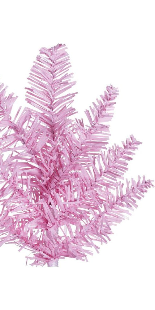 Vickerman 36" Plastic Fir Unlit Artificial Christmas Tree in Pink - Michelle's aDOORable Creations - Christmas Tree