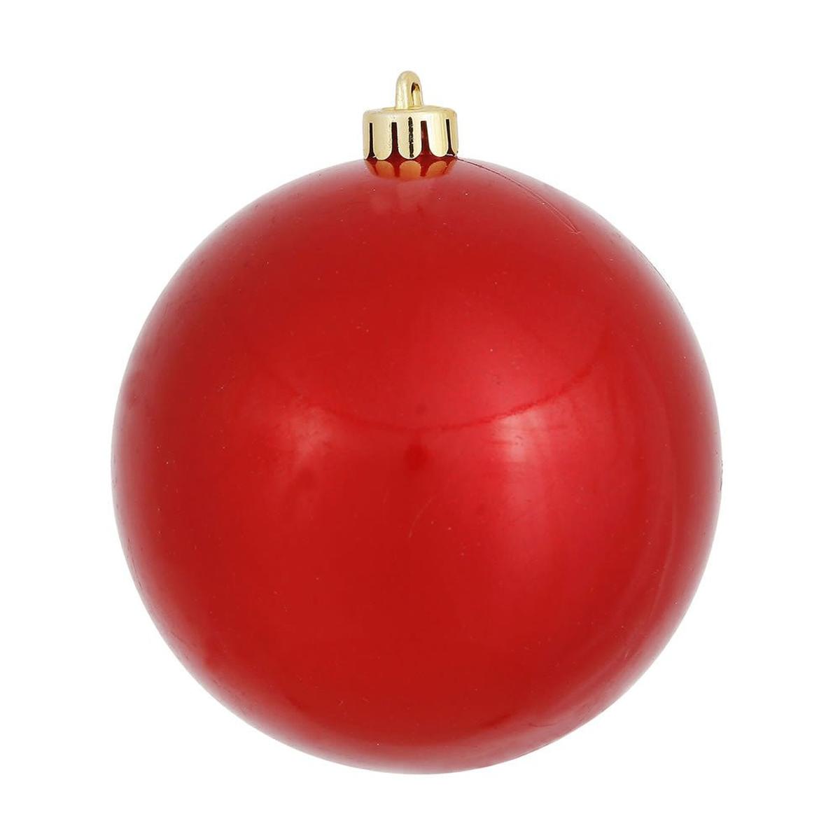 Shop For Red Candy Ball Christmas Ornaments (6 pack) at Michelle's aDOORable Creations