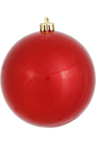 Shop For Vickerman 4" Red Candy Ball Christmas Tree Ornament (6 pack) N591003DCV
