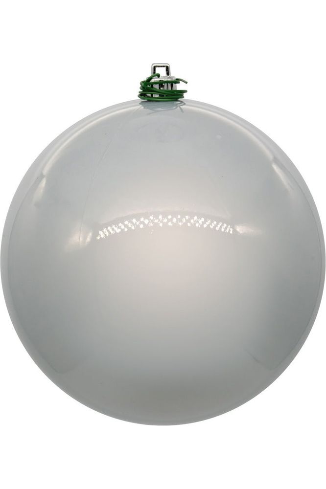 Shop For Vickerman 4" Silver Pearl Ball Christmas Tree Ornament (6 pack) N591007DPV