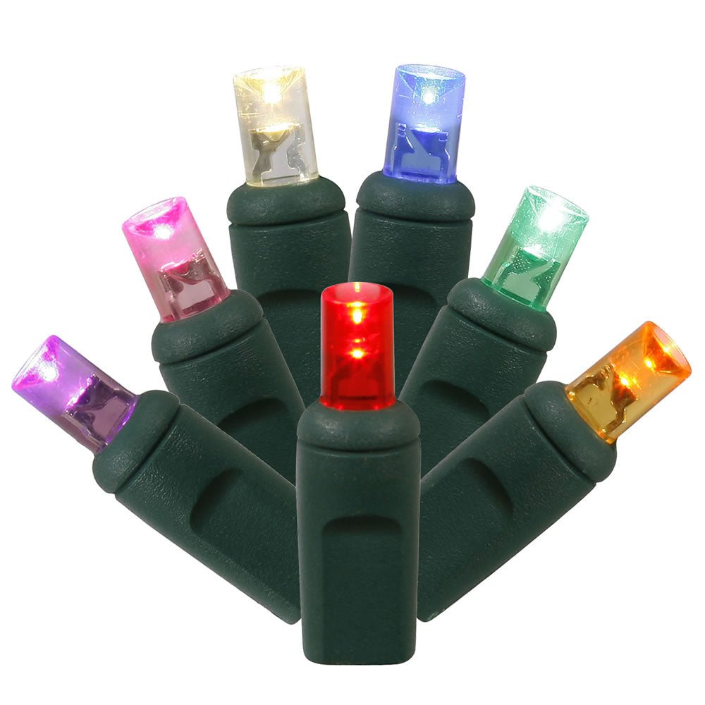 Shop For Vickerman 50 Light Wide Angle Multi Color LED Christmas Lights at Michelle's aDOORable Creations