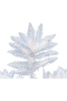 Vickerman 5.5' Crystal White Spruce Artificial Tree - Michelle's aDOORable Creations - Christmas Tree