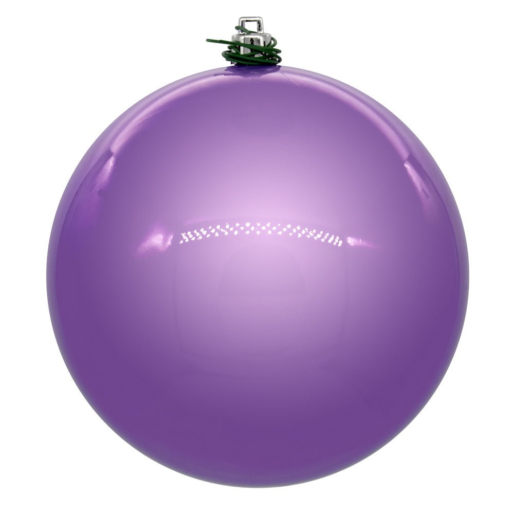 Shop For Vickerman 6" Lavender Pearl UV Drilled Ball Ornament (4 pack) at Michelle's aDOORable Creations