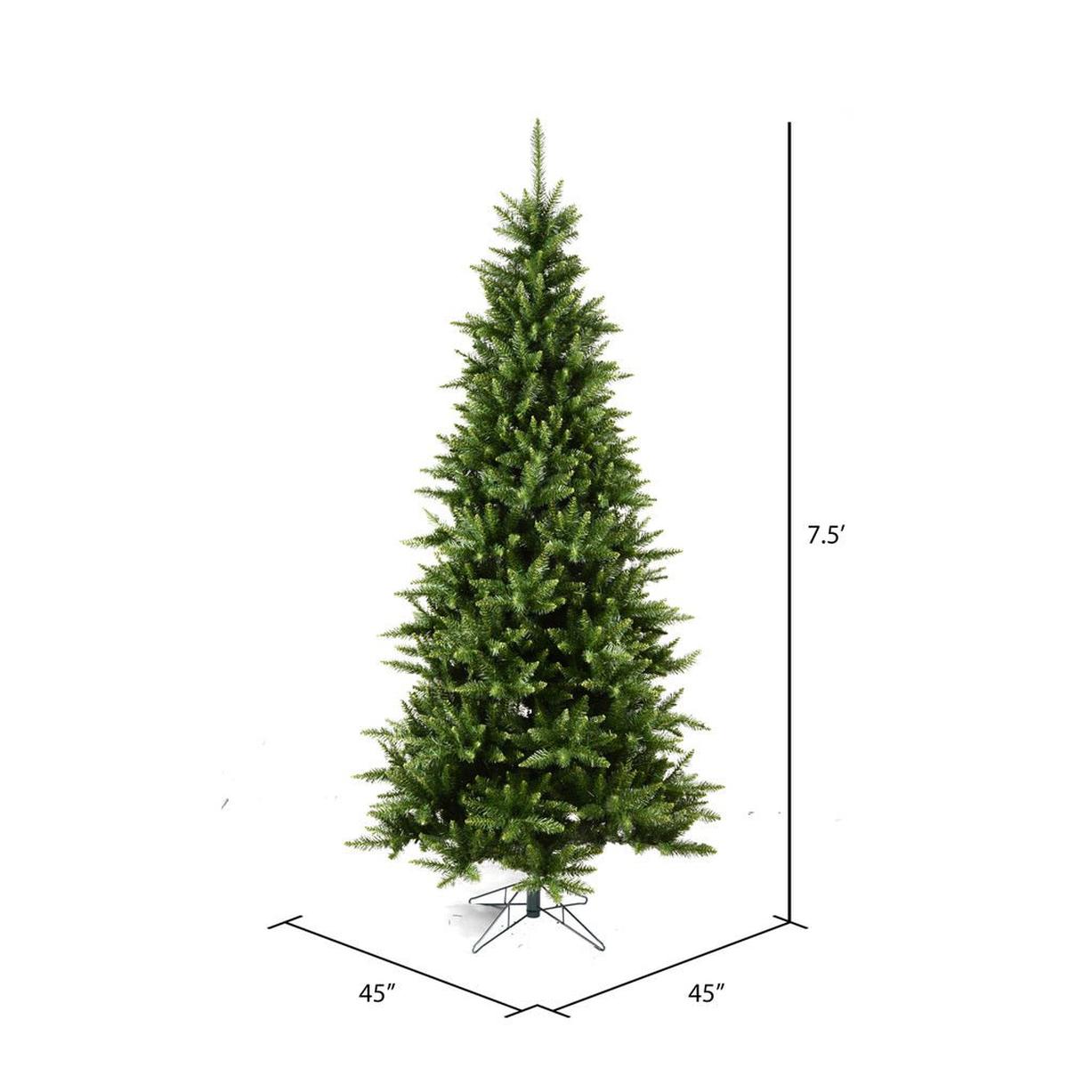 Shop For Artificial Tree Camdon Fir Slim Tree, Unlit at Michelle's aDOORable Creations