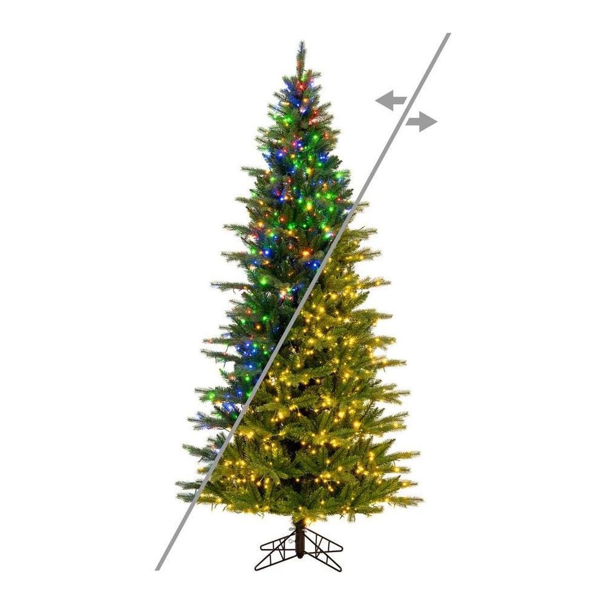 Shop For Vickerman 7.5' Balsam Spruce Artificial Christmas Tree, LED at Michelle's aDOORable Creations