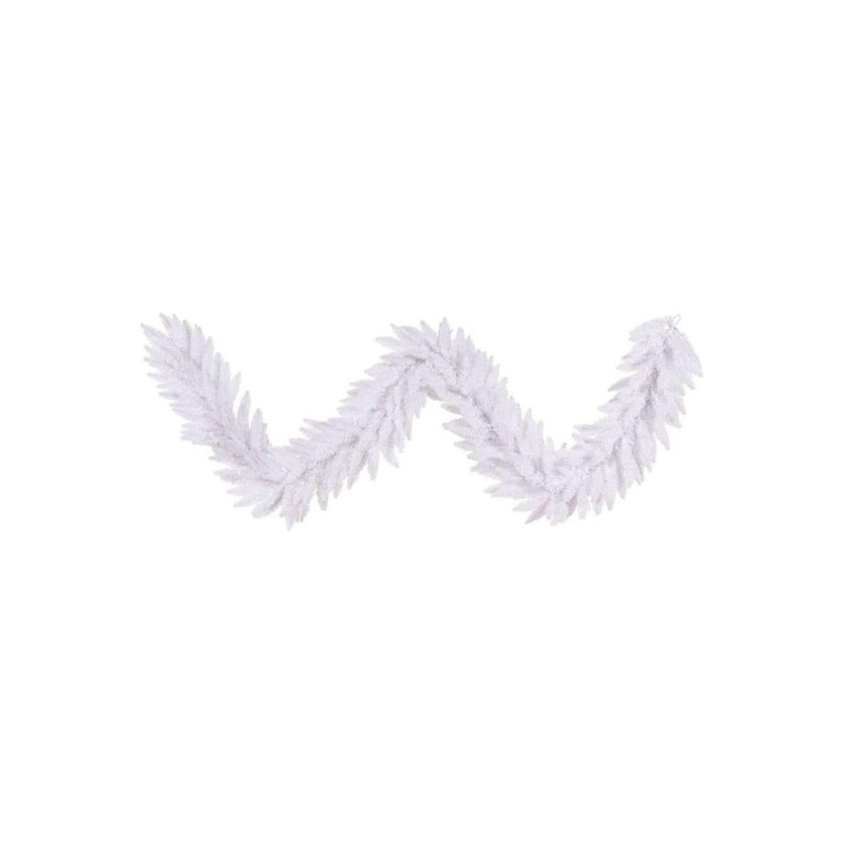 Shop For 9' White Fir Artificial Christmas Garland, Unlit at Michelle's aDOORable Creations