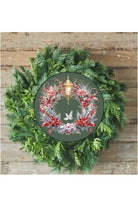 Shop For Watercolor Christmas Wreath Sign - Wreath Enhancement