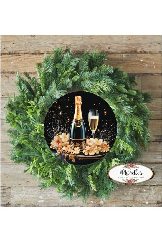 Shop For Wedding New Year Celebration Champagne Glasses Sign