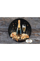 Shop For Wedding New Year Celebration Champagne Glasses Sign at Michelle's aDOORable Creations