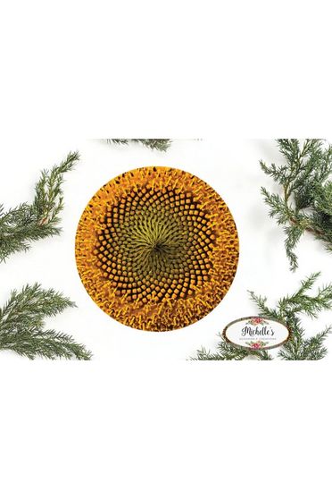 Shop For Yellow Sunflower Wreath Center - Wreath Enhancement at Michelle's aDOORable Creations